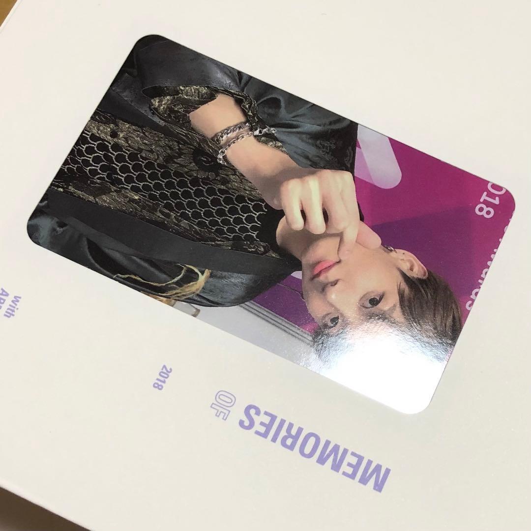 BTS Memories 2018 Blu-ray 付属　トレカ ジョングク