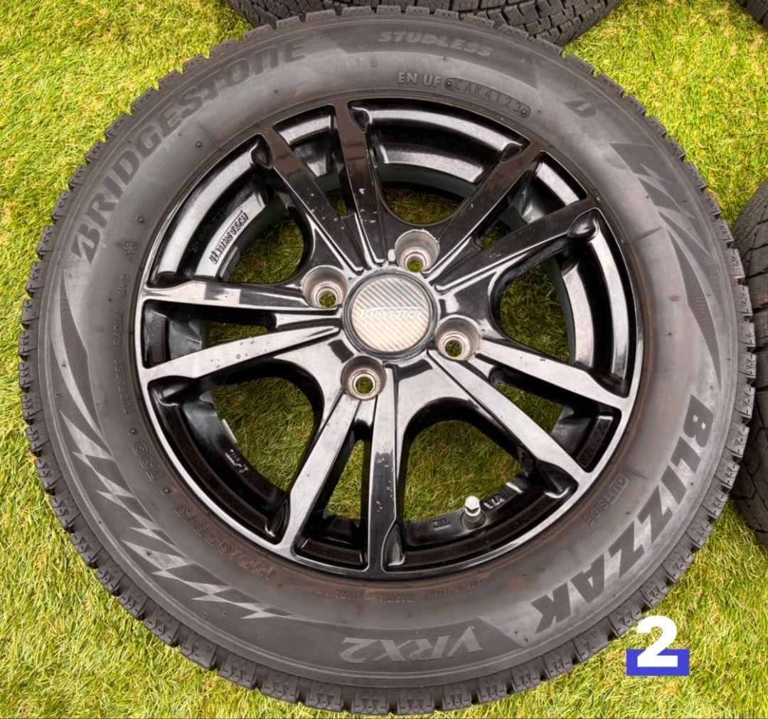 BAHNS TECH 13インチ VRX2付 4本セット