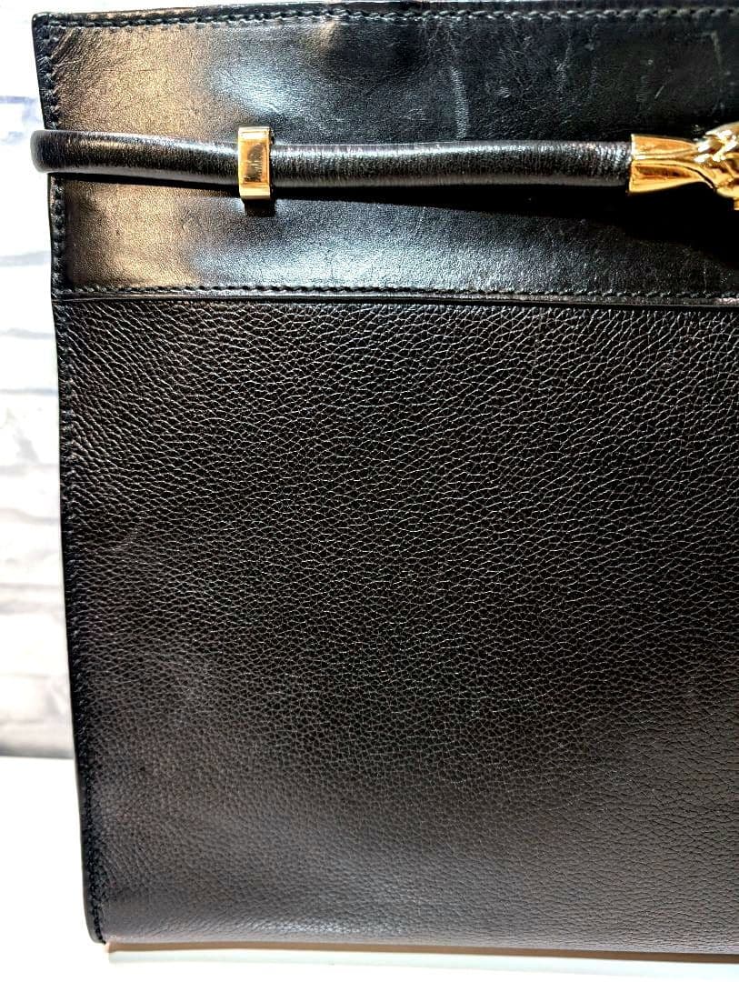 ✨希少✨美品✨　イヴサンローラン　トートバッグ　リヴゴーシュ　ビジネス　レザー