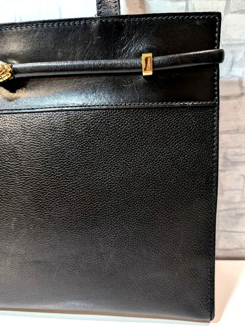 ✨希少✨美品✨　イヴサンローラン　トートバッグ　リヴゴーシュ　ビジネス　レザー