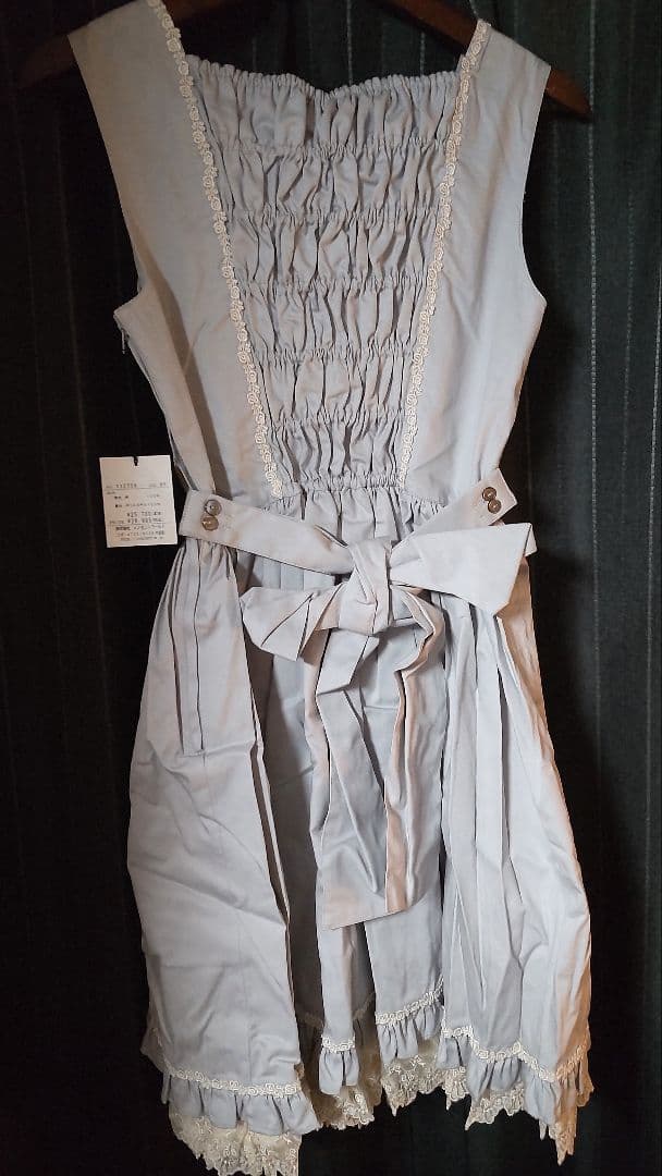 Innocent world ジャンパースカート ライトブルー ワンピース