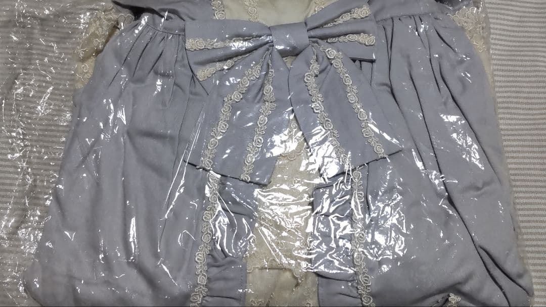 Innocent world ジャンパースカート ライトブルー ワンピース