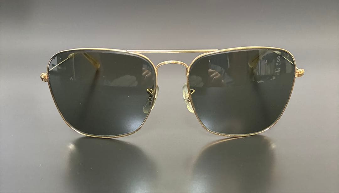 【激レア美品】Ray-Ban Caravan 1/30 10K GO USA