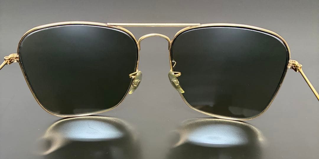 【激レア美品】Ray-Ban Caravan 1/30 10K GO USA