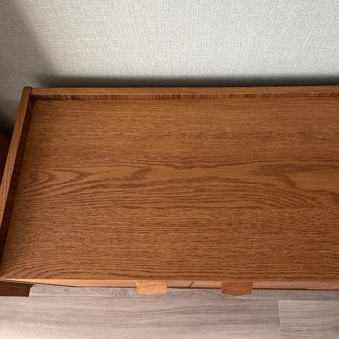 匿名配送*unico ウニコ クルト サイドボード キャビネット オーク