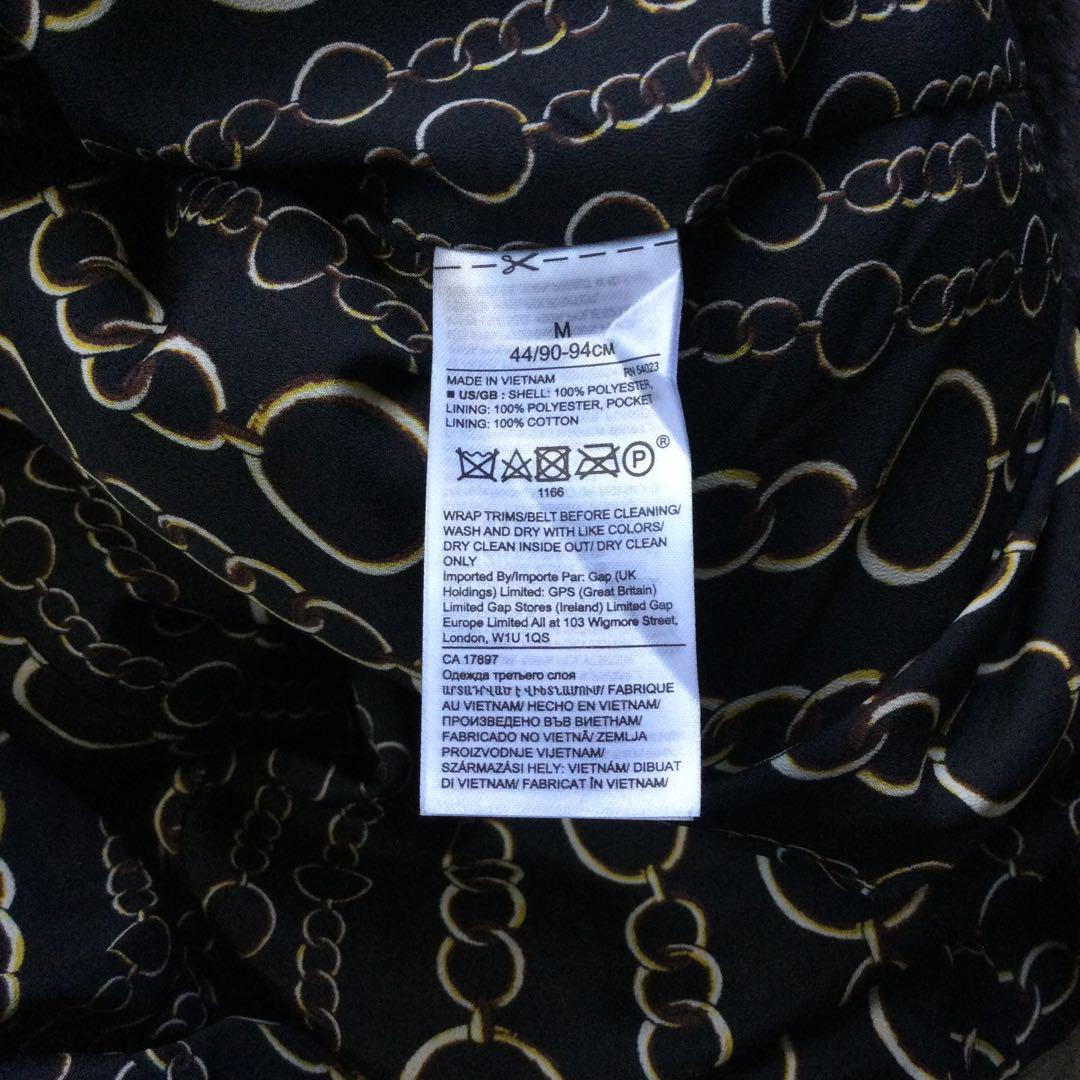 美品★バナナリパブリック ベルテッド フェイクファー ロングコート 茶色 M