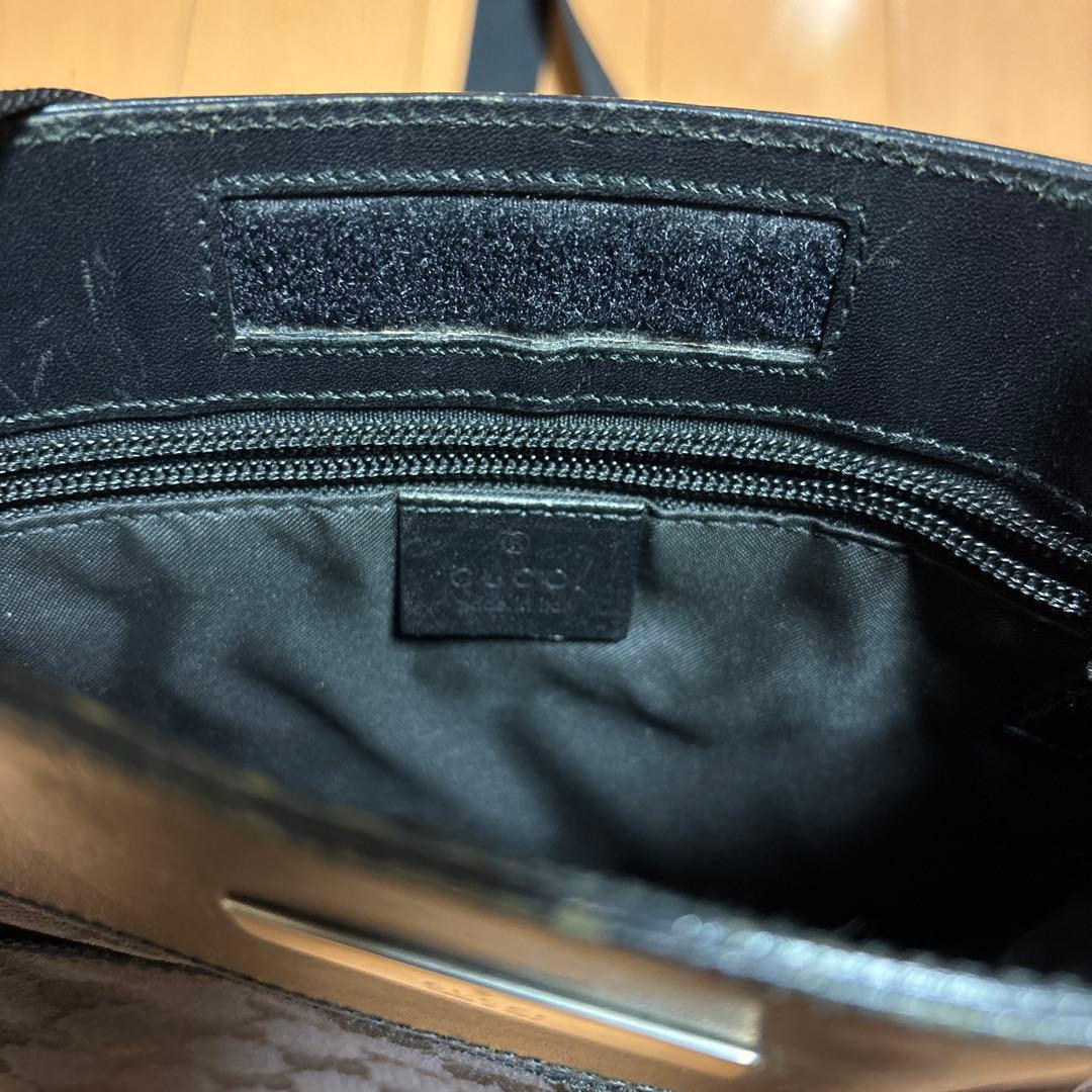 t*n様 Gucci GGパターン ショルダーバッグ ブラック