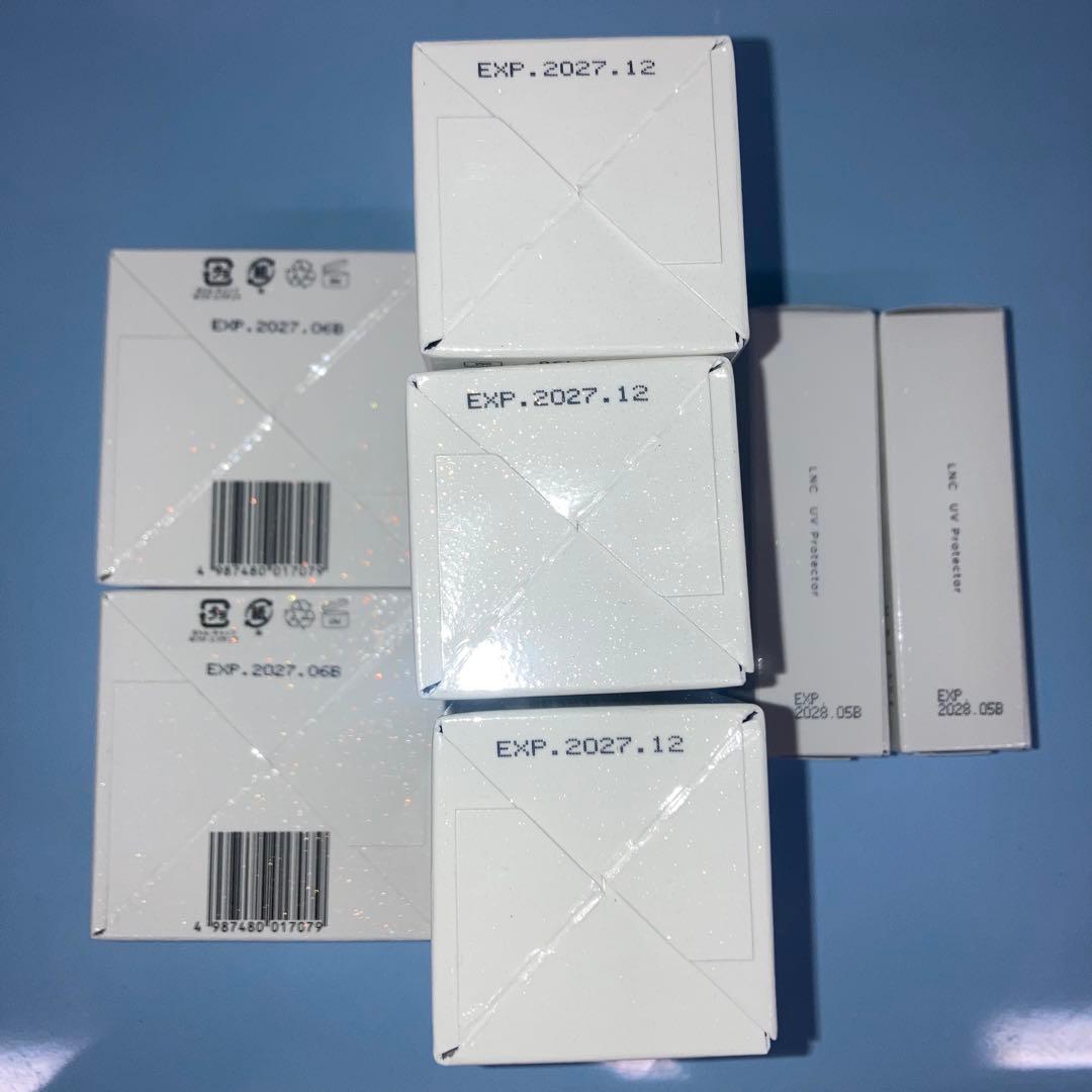 LNC クレンジングバーム2箱とモイスチャー3箱と UVプロテクター2箱