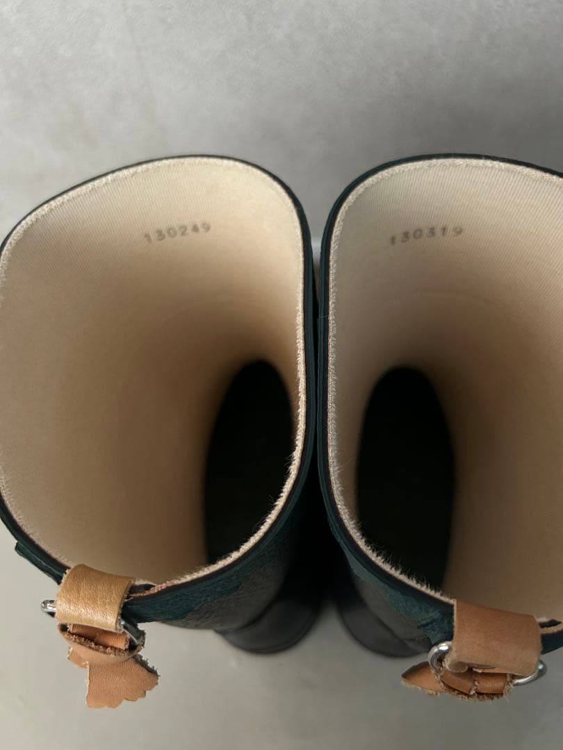 専用＊AIGLE ショートレインブーツ　37サイズ　中敷付き　フェスにも