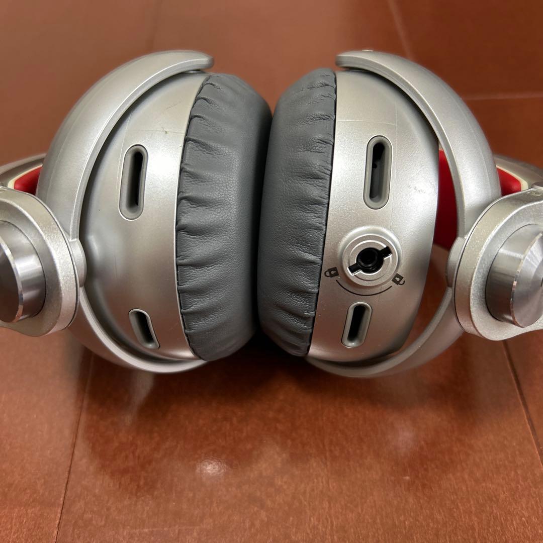 SONY MDR-XB920 ヘッドホン シルバー/レッド