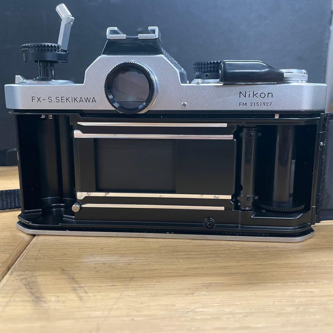 Nikon FM シルバーボディ フィルムカメラ