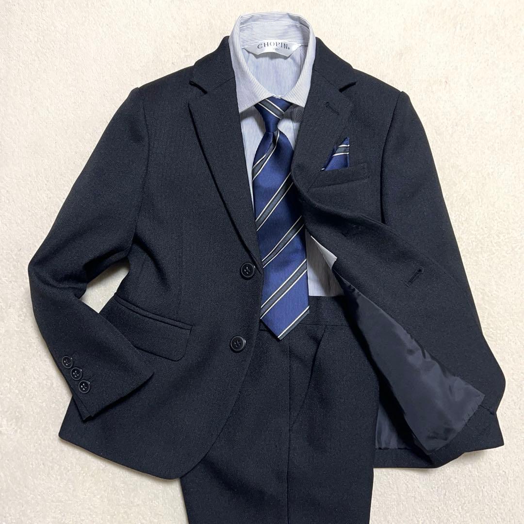 美品　CHOPIN ショパン　スーツセット　ブラック　110cm 男の子 黒