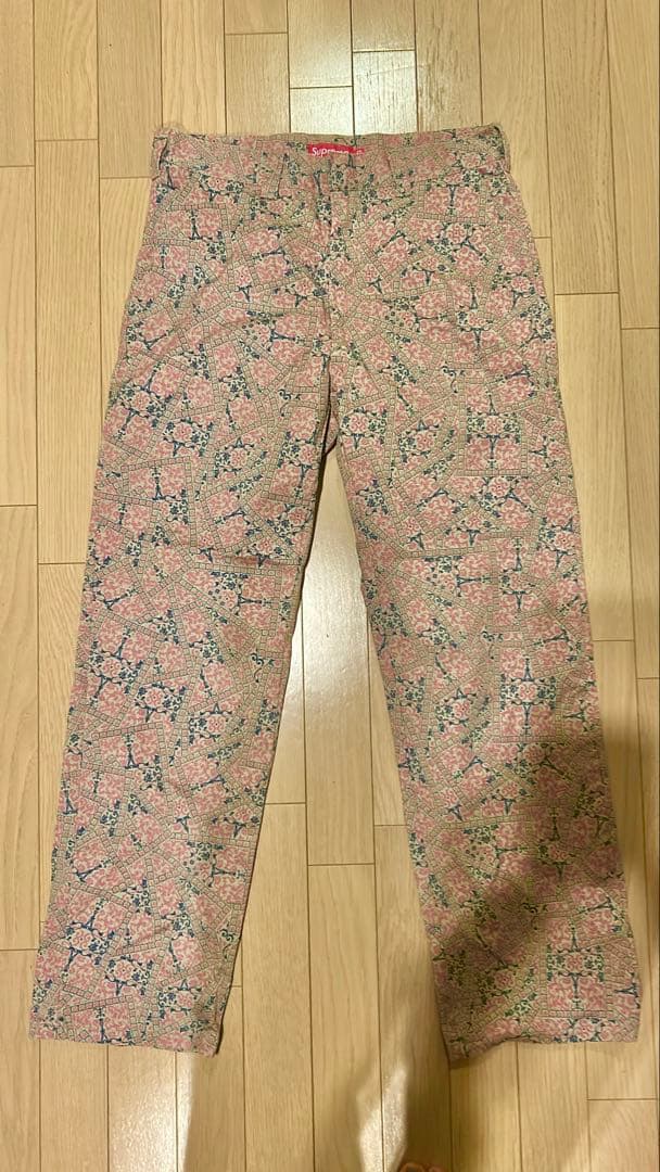 Supreme ワークパンツ 新古品・レア！