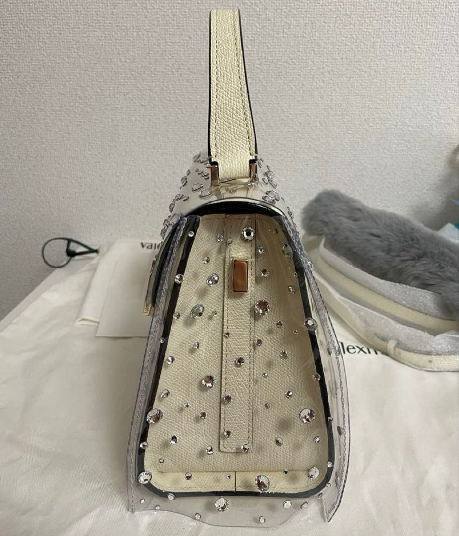 5点セット✨　未使用　ヴァレクストラ　ミニイジィデ　ホワイト　ショルダーバッグ