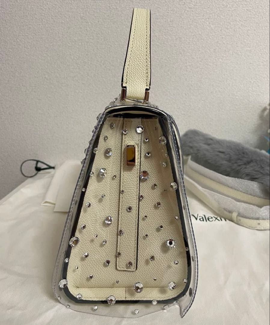 5点セット✨　未使用　ヴァレクストラ　ミニイジィデ　ホワイト　ショルダーバッグ