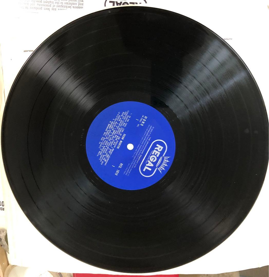 ディーン・マーチンDean Martin サイン入りレコード REG 1010