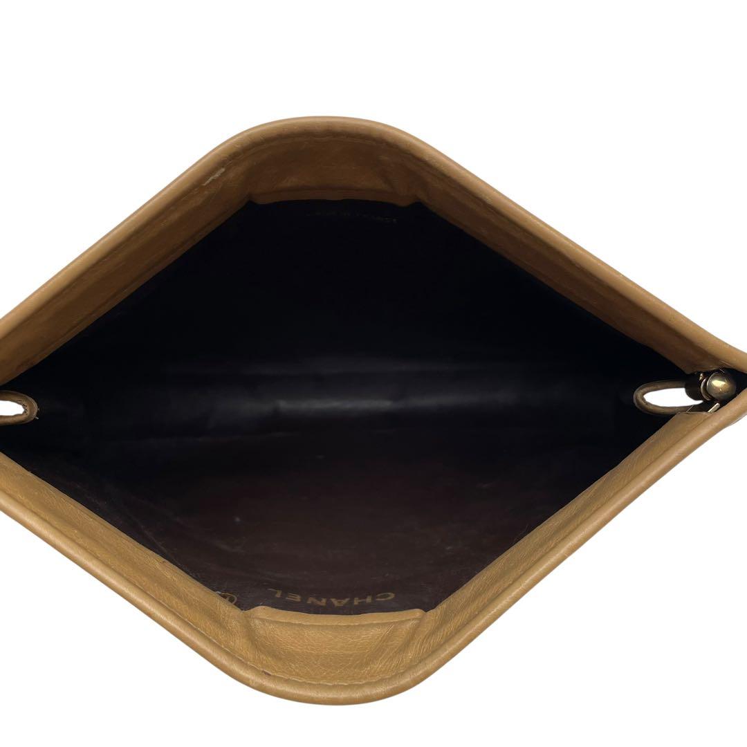 シャネル マトラッセ レザー ココマーク クラッチ セカンド ハンド バッグ