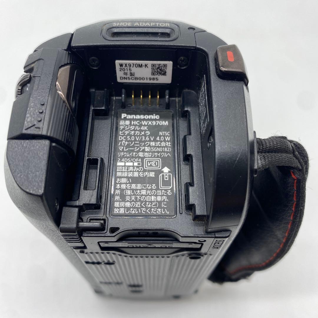 パナソニック 4Kビデオカメラ ワイプ撮り ブラック HC-WX970M-K