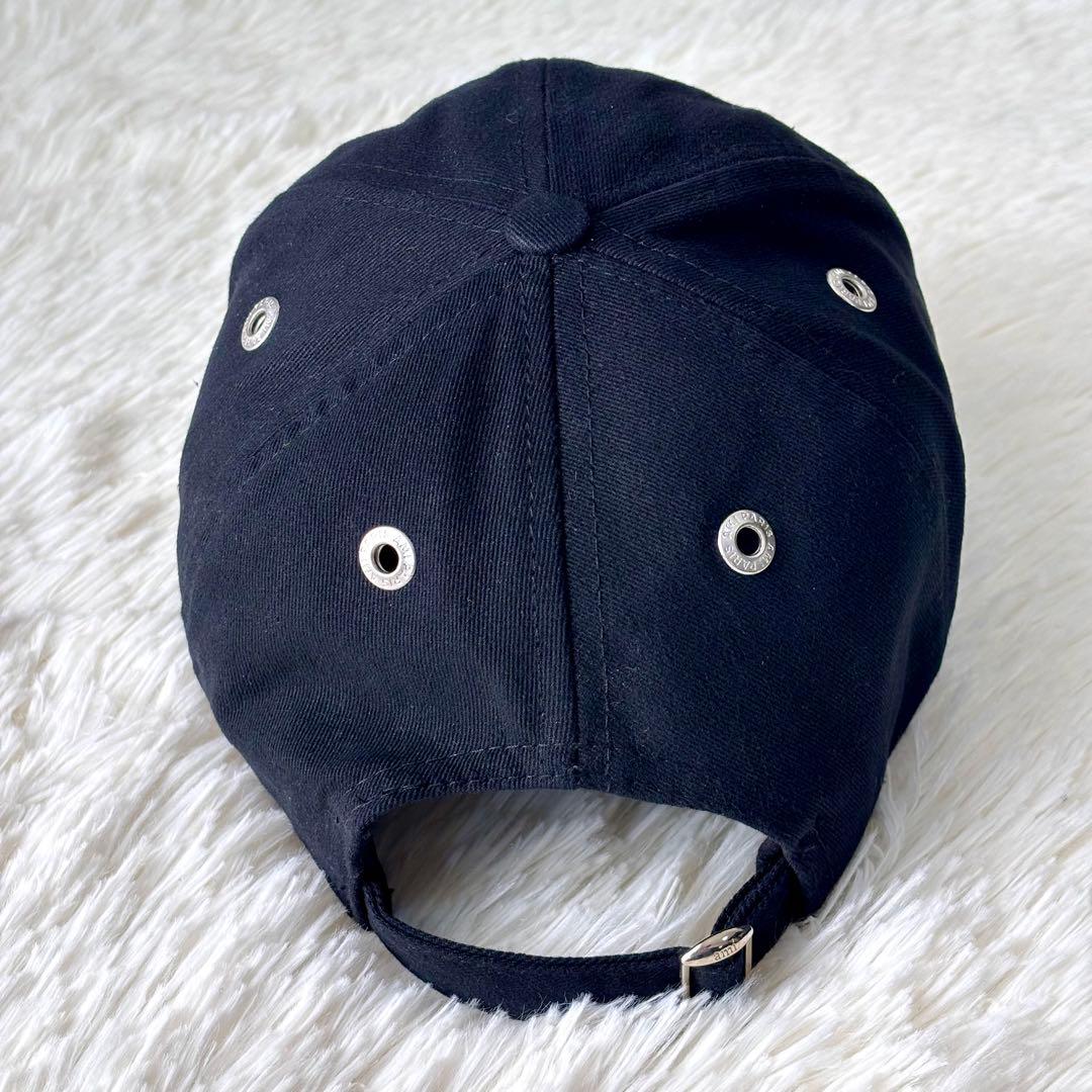 【収納袋 タグ付き】 AMI PARIS キャップ 帽子 黒　アミ