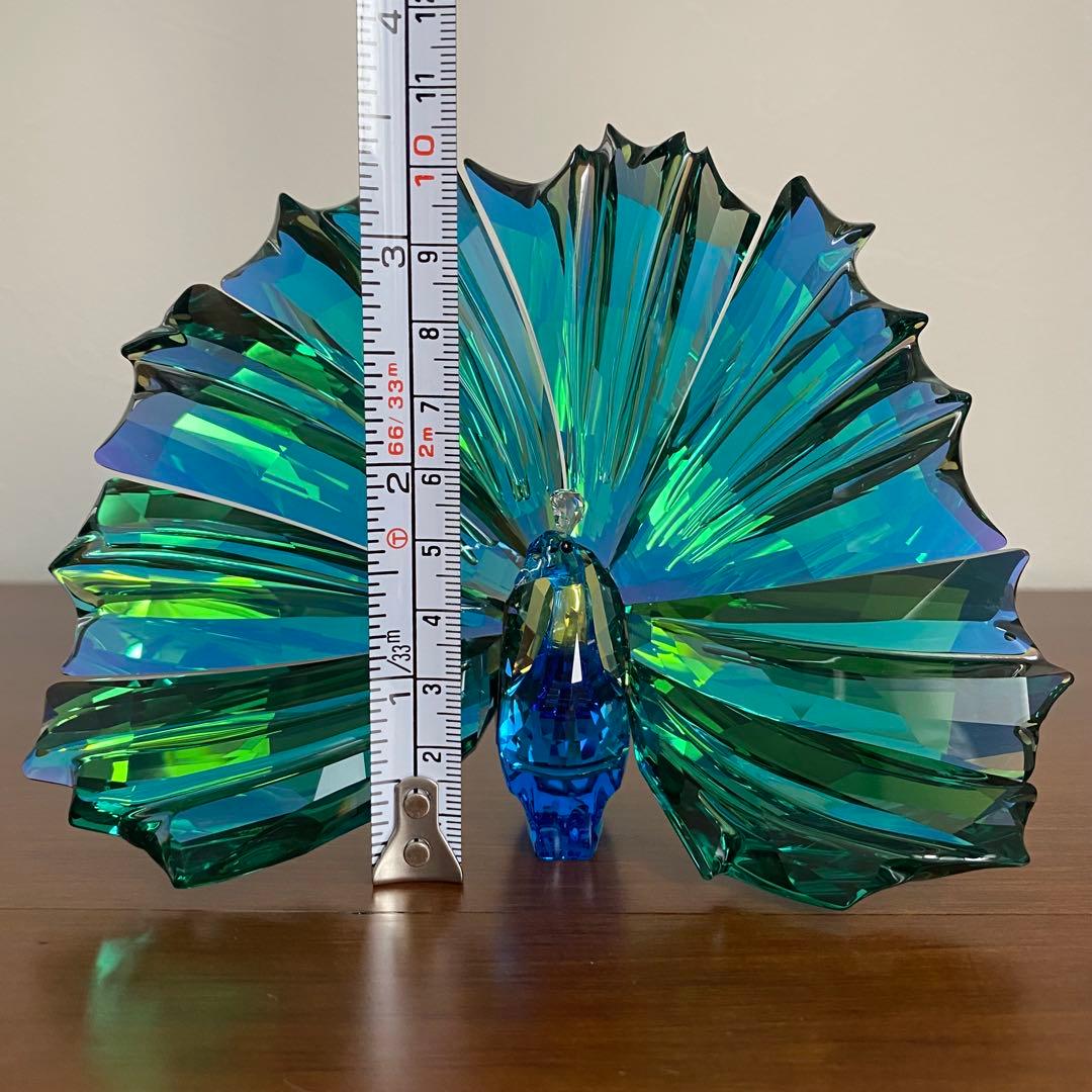 SWAROVSKI スワロフスキー クリスタル ピーコック 孔雀 2015年