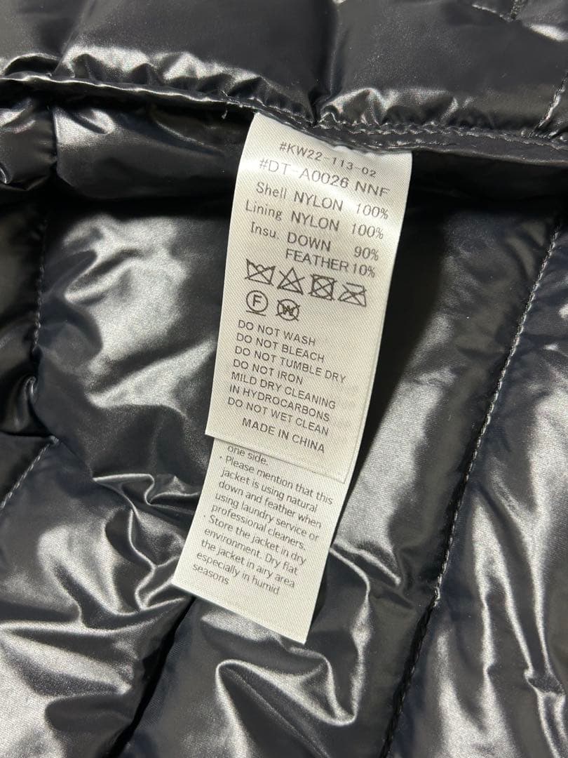 DANTON インナーダウンベスト MEN