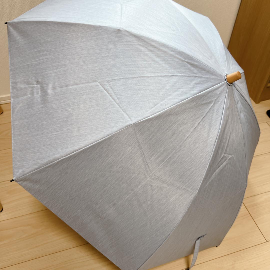 サンバリア100　日傘　２段折 / フロスト(ブルー)