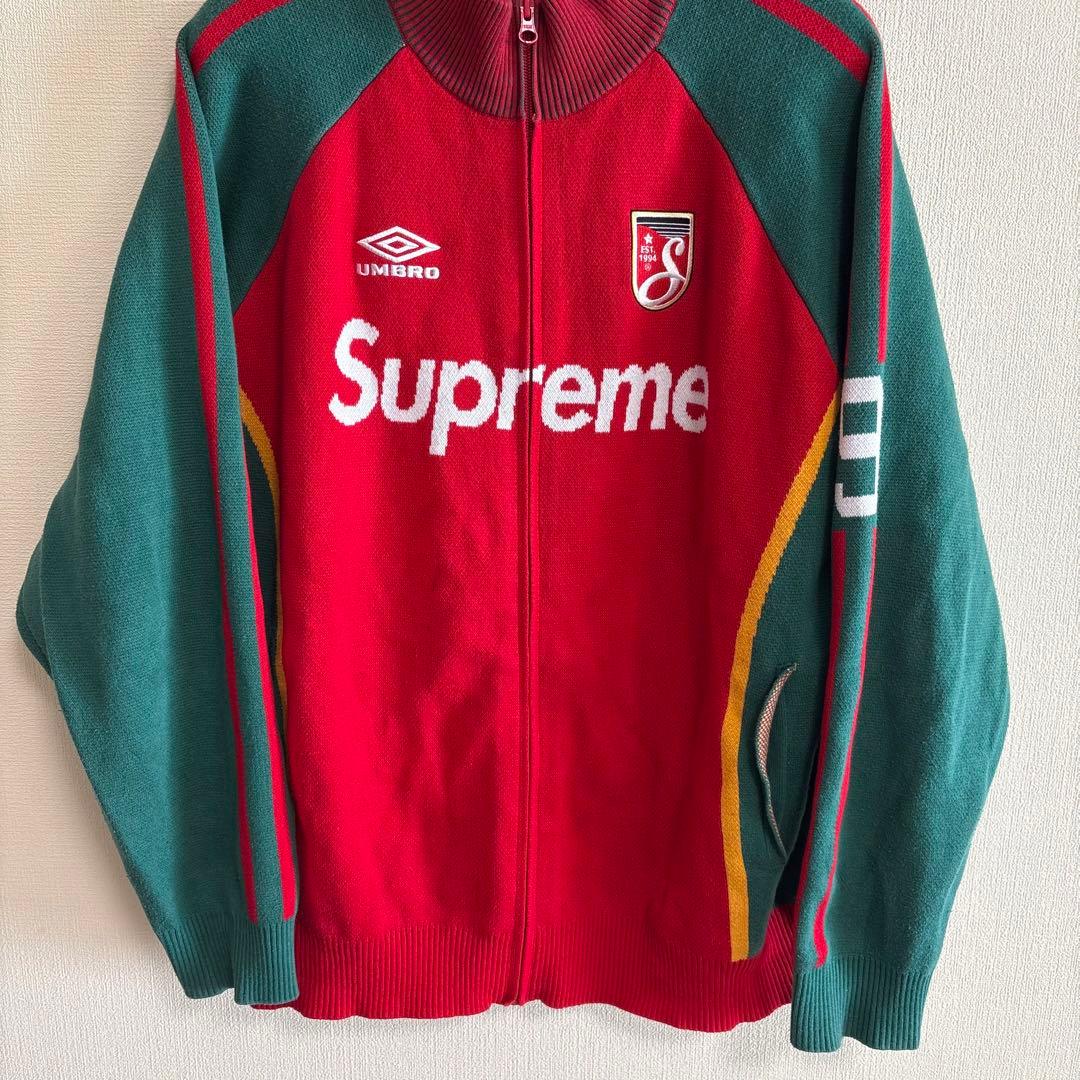 Supreme Umbro Zip Up Sweater Red セーター
