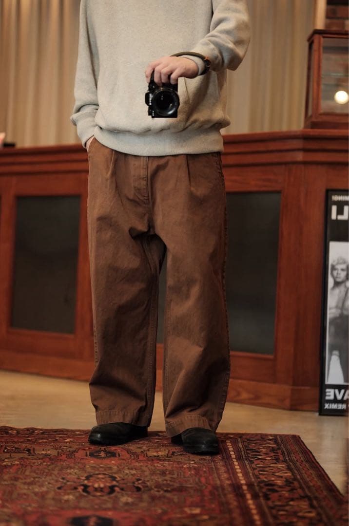 Gurank グランク 25SS CH work trousers