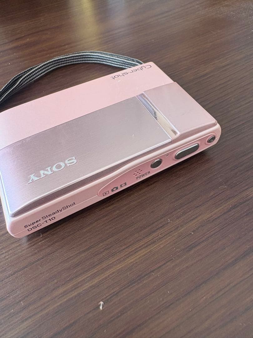 【中古】SONY Cyber-Shot(サイバーショット) DSC-T10ピンク