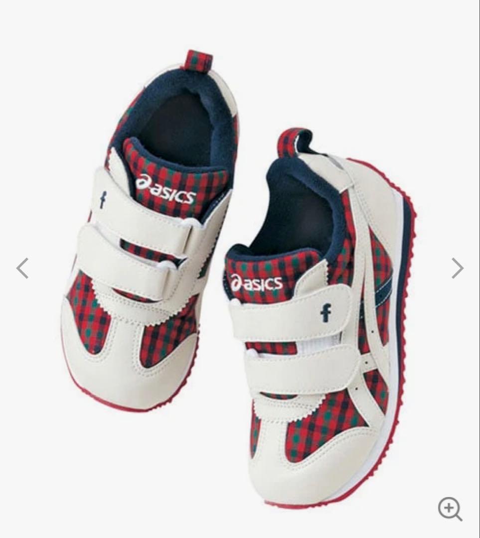 新品　ファミリア　アシックス　スニーカー　17cm