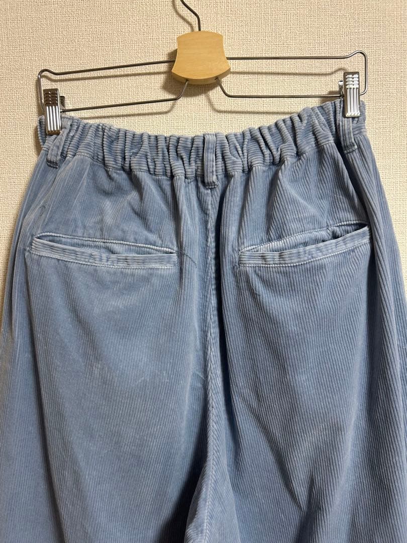 nest Robe コーデュロイフロントポケットパンツ ライトブルー