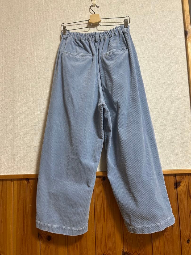 nest Robe コーデュロイフロントポケットパンツ ライトブルー