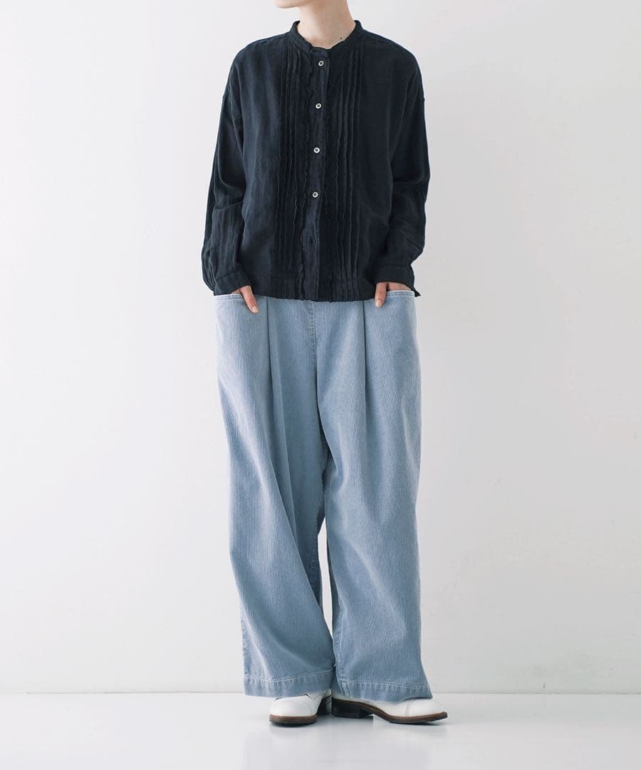 nest Robe コーデュロイフロントポケットパンツ ライトブルー