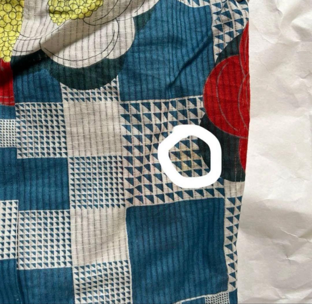 ★最終価格★DOUBLE MAISON 花柄チェック浴衣