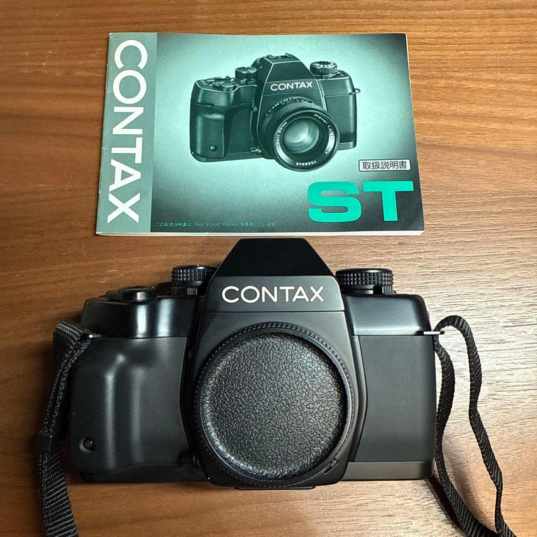 名機！Contax ST フィルム一眼カメラ