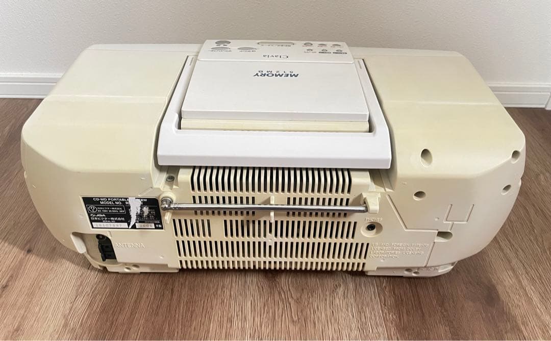 Victor CD・MDプレーヤー　RD-M2-W