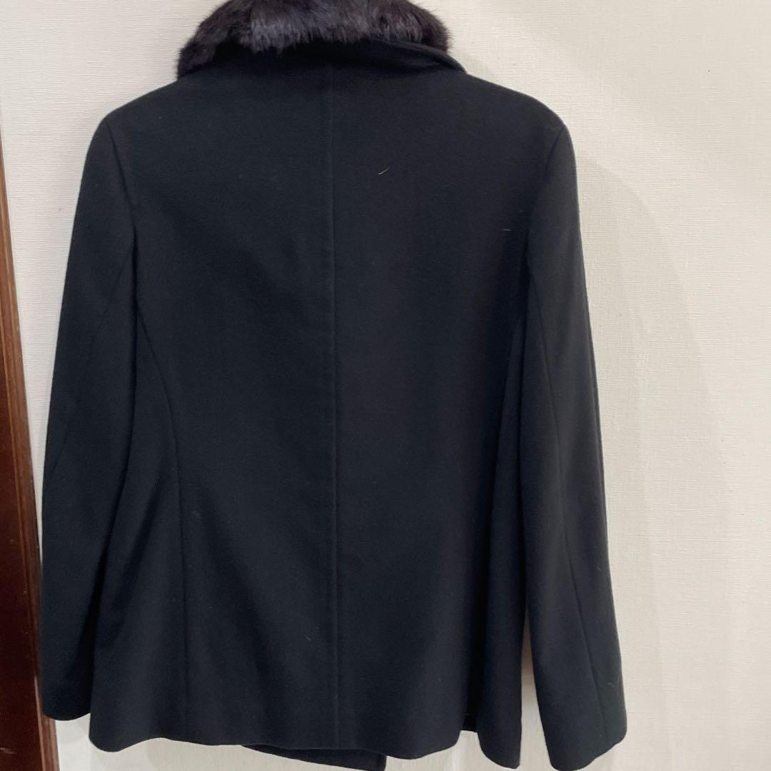 BASHE28 カシミヤ100ピーコート