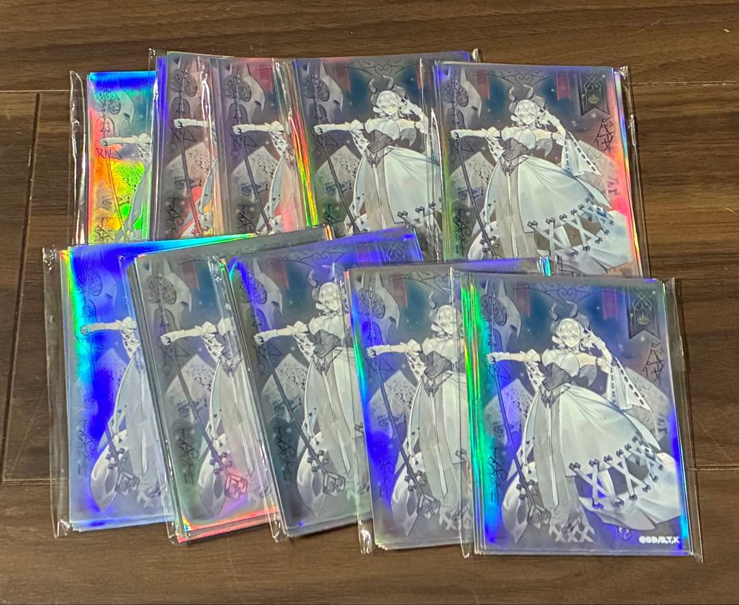 【未開封】白銀の城のラビュリンス　スリーブ　100枚（10枚×10）