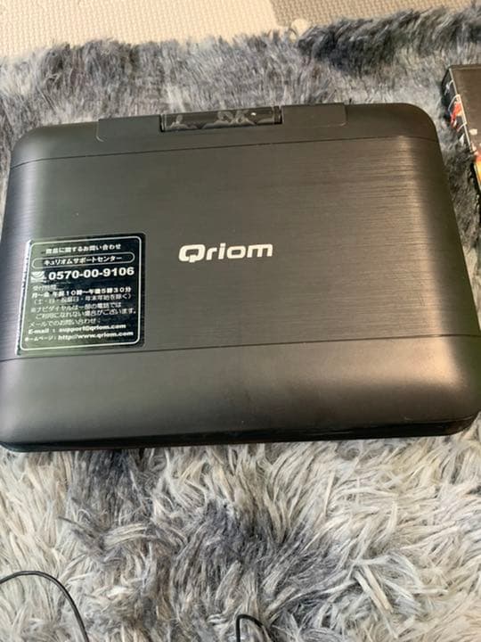 QriomポータブルDVD PLAYER 動作確認済み最終値下げ