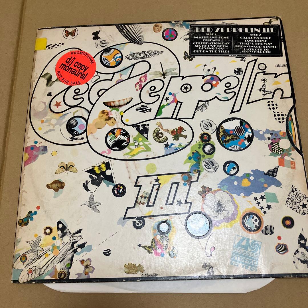 入手困難　映画記念LED ZEPPELIN III mono promo DJ