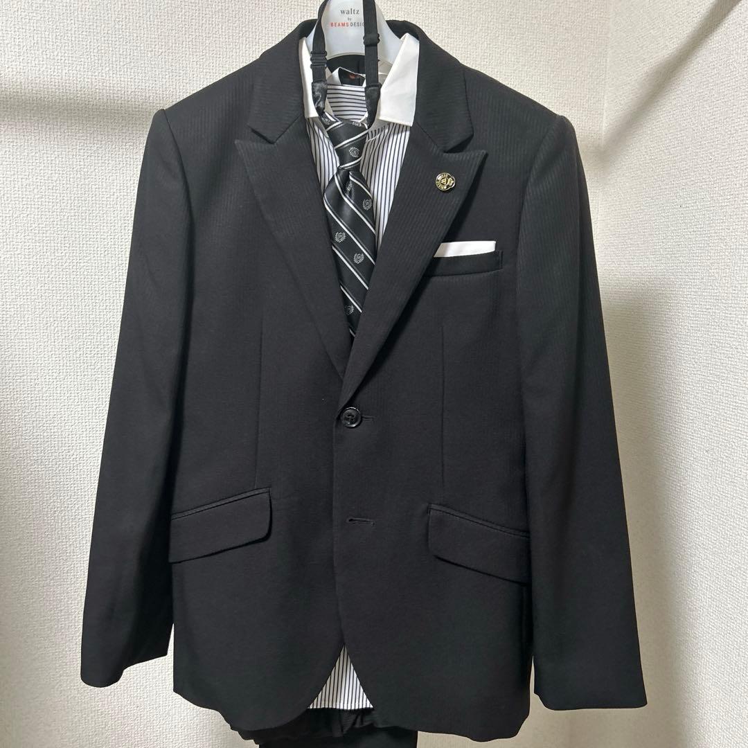 卒業　フォーマルスーツ ブラック 160