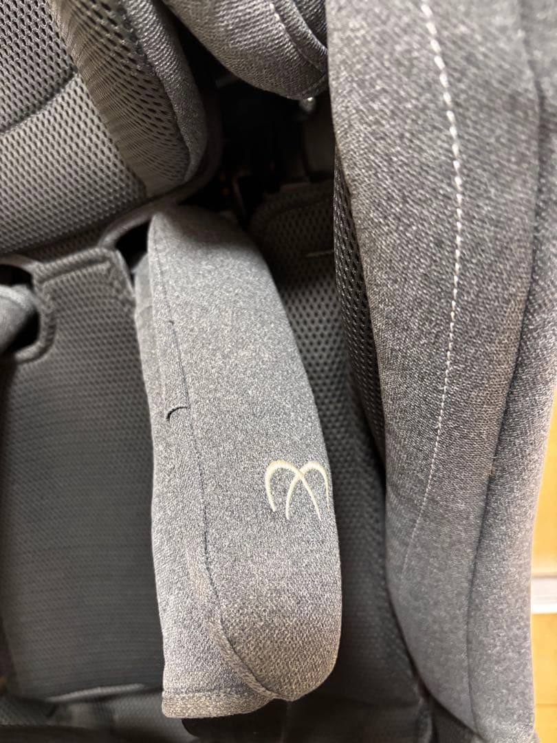 AILEBEBE PAPATTO2 チャイルドシート グレー 取扱説明書付き