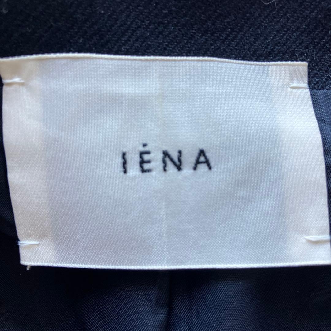 IENA ネイビー ダブルボタン テーラードジャケット　38