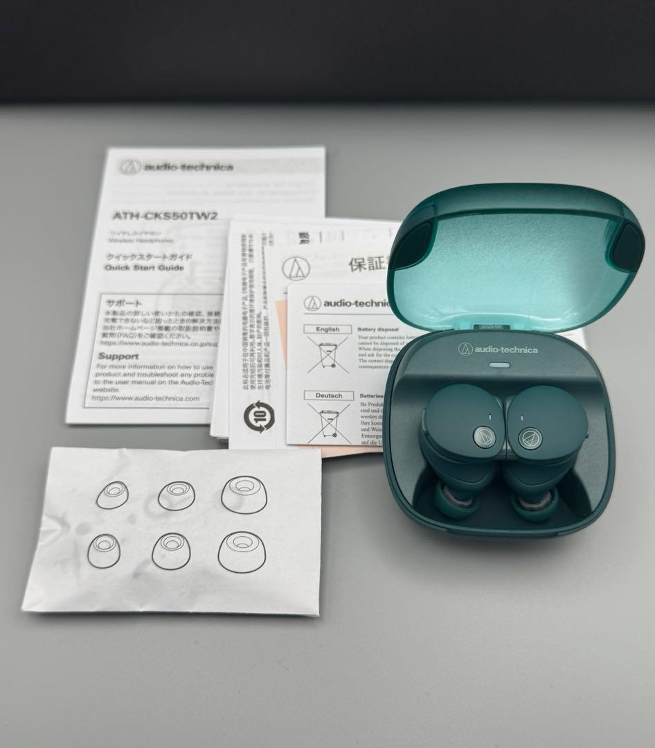 ATH-CKS50TW2 ノイズキャンセリングワイヤレスイヤホン