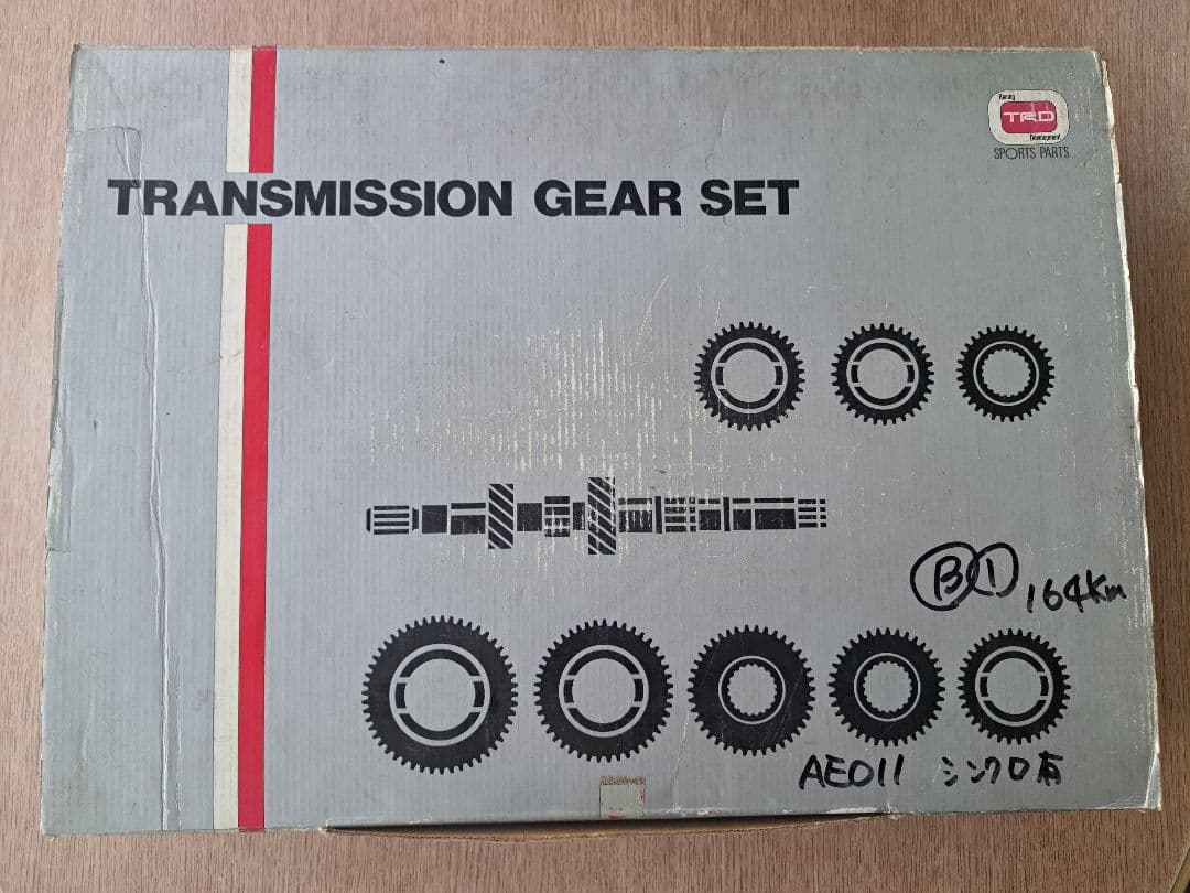 TRDクロスミッション C56•C52用タイプB中古① テスト走行164Km使用