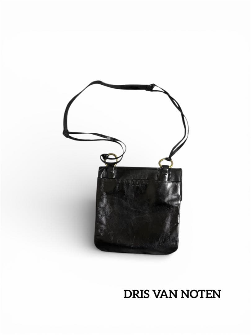 00ss DRIS VAN NOTEN レザーショルダーバッグ　arcive