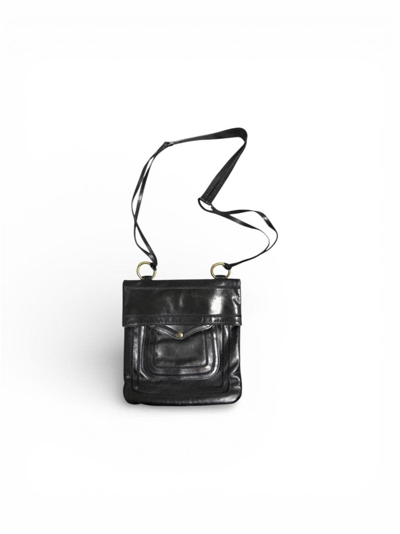 00ss DRIS VAN NOTEN レザーショルダーバッグ　arcive