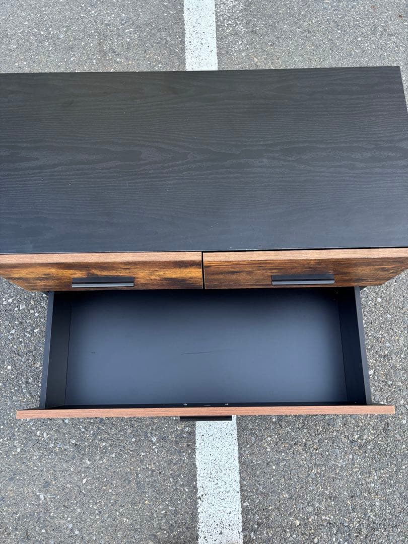 ニトリ NITORI ローチェスト ステイン 4779 BR