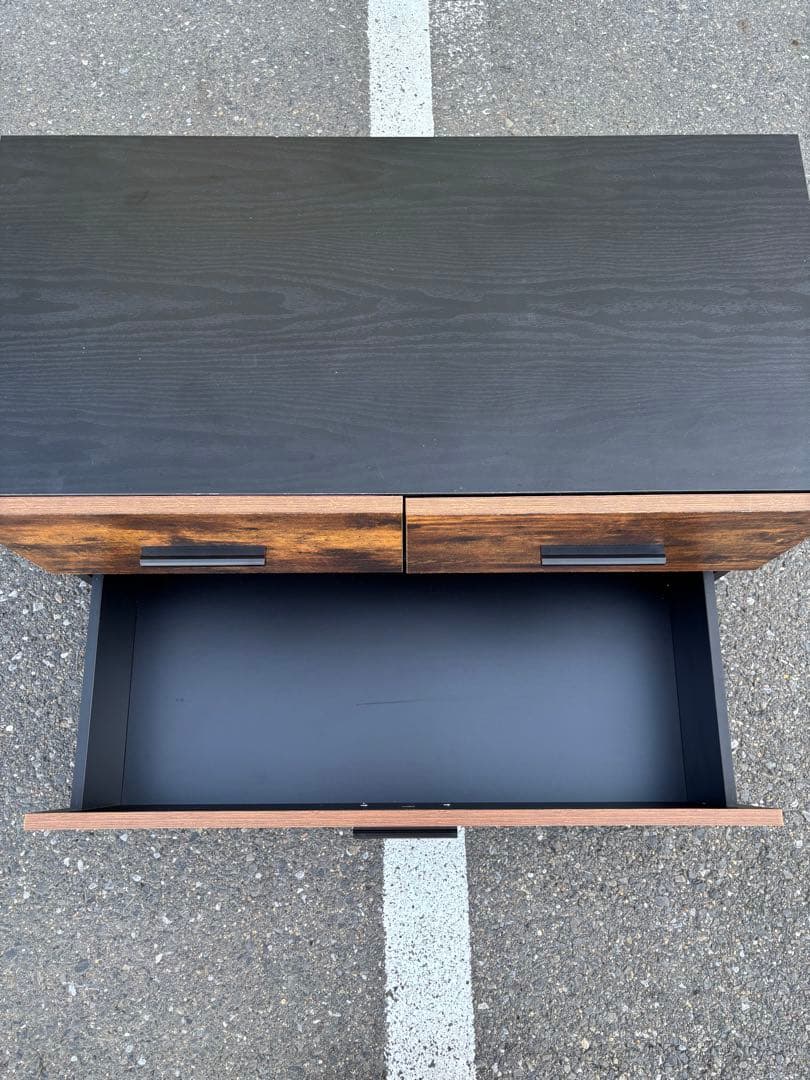 ニトリ NITORI ローチェスト ステイン 4779 BR