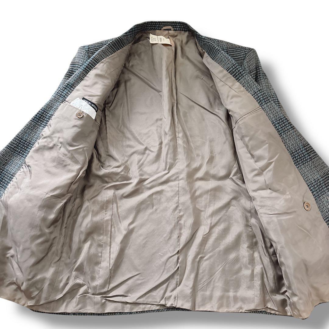 GIORGIO ARMANI ダブルブレスト テーラードジャケット チェック